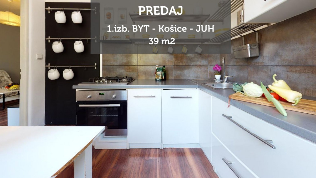 REZERVOVANÉ - PREDAJ: 1.izb. byt - Košice - Južná trieda