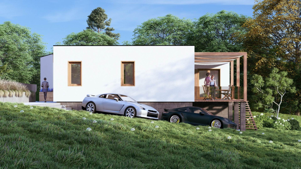 Hrubá stavba 4.izb. domu vo Vyšnom Klátove