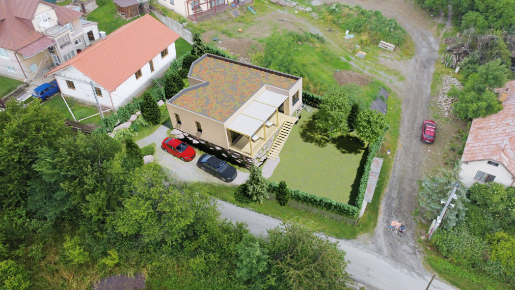 Hrubá stavba 4.izb. domu vo Vyšnom Klátove