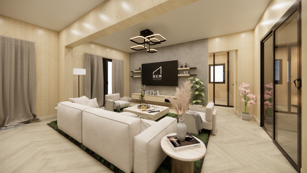 Hrubá stavba 4.izb. domu vo Vyšnom Klátove