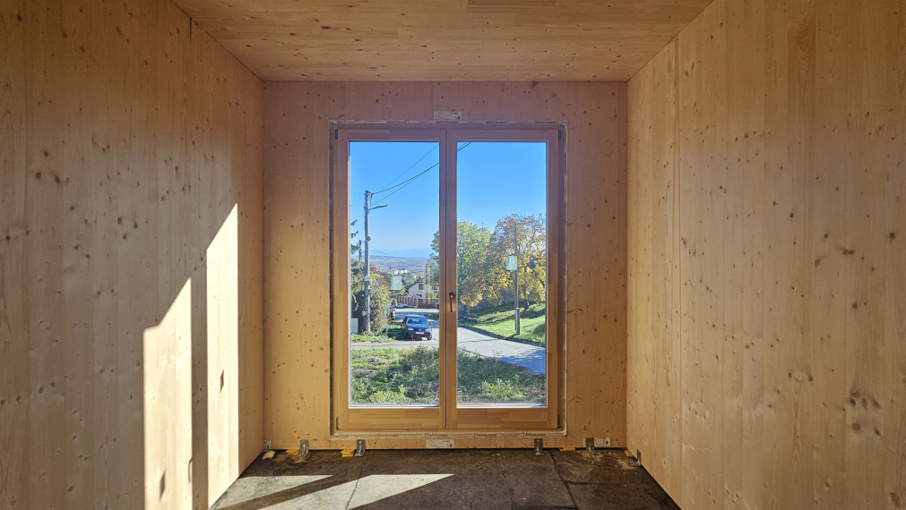 Hrubá stavba 4.izb. domu vo Vyšnom Klátove